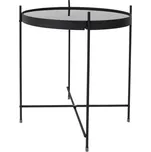 Černý odkládací stolek Zuiver Cupid, ⌀ 43 cm ID_48843