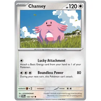 Sběratelská karetní hra Pokémon TCG Chansey 133/167 - Reverse Holo