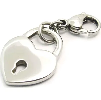 Přívěsek Ocelový přívěsek žužu - Srdce na Zámek / Zuzu / Locked Heart (3596)
