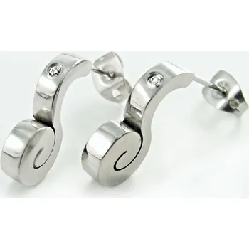 Náušnice Ocelové náušnice EXEED - One stone (P.826)