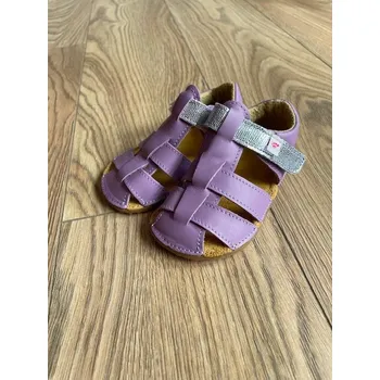 Chlapecká obuv Barefoot sandále SAM - Lilac/Fiolet, Ef Barefoot Velikost: 24