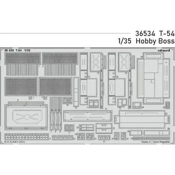 Plastikový model Eduard 1/35 T-54 (HOBBY BOSS)