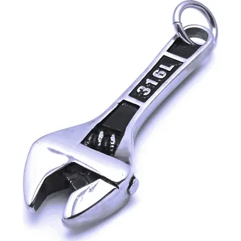 Přívěsek Ocelový přívěsek - Francouzký klíč 316L (240358)