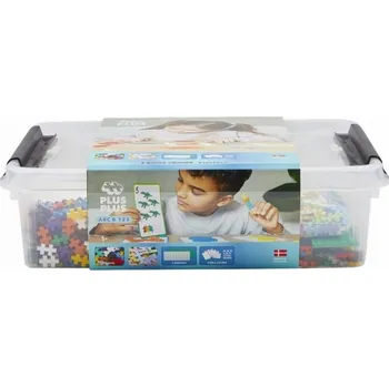 Hračka Plus Plus PLUS-PLUS MIX NAUČTE SE STAVIT ABC&123 - 2000 PRVKŮ