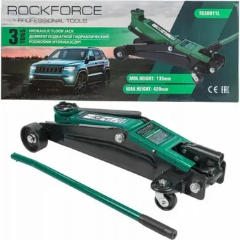 zvedák Dílenský zvedák Rockforce Hydraulic 3t (h min 135mm, h max 420mm)