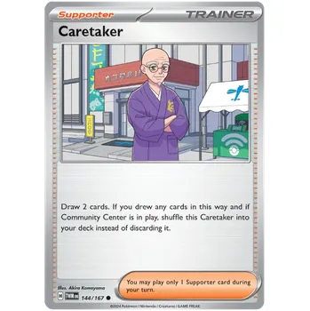 Sběratelská karetní hra Pokémon TCG Caretaker 144/167