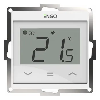 Termostat Salus Internet, podomítkový regulátor teploty pro rám 55x55, Wi-Fi, 230V