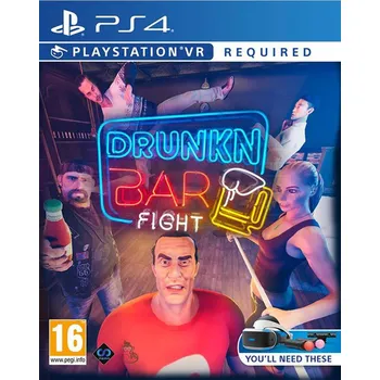Hra pro PlayStation Drunkn Bar Fight PS4 VR - vyžaduje Playstation VR (Drunkn Bar Fight PS4 VR hra - vyžaduje Playstation VR headset virtuální reality)