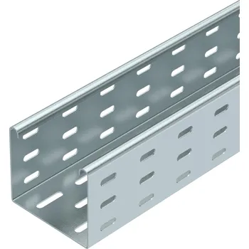 kabelová chránička OBO BETTERMANN Žlab SKS 810FS, pásově zinkováno, délka 3m 6058108