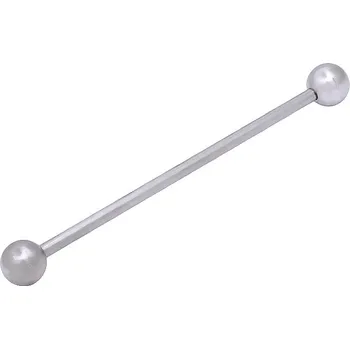 Šperk Ocelový Piercing - Barbel - 1,6 mm x 38 mm x 5 mm