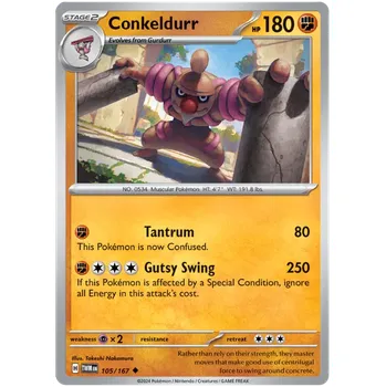 Sběratelská karetní hra Pokémon TCG Conkeldurr 105/167