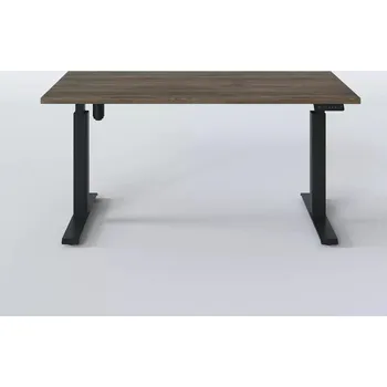 Psací stůl Elektrický psací stůl s nastavitelnou výškou Dub Čokoládový 180 x 95 cm