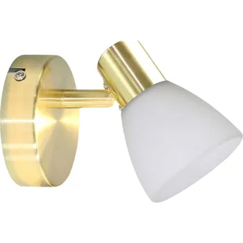 Nástěnné svítidlo Nástěnné svítidlo Jota, 1x bílé skleněné stínítko, g