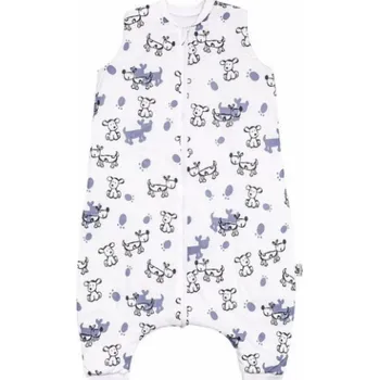 Spacák PULP BAMBOO Letní spací pytel s nohami 0,5 TOG - PSI - od 1 roku do 2,5l