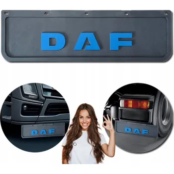 Blatník karosérie Zástěrka blatníku DAF lisovaná TiR černá-modrá