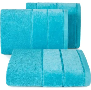 BAVLNĚNÝ RUČNÍK MARI14 70X140 CM SVĚTLETYRKYSOVÁ