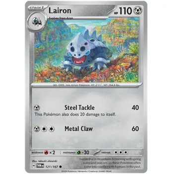 Sběratelská karetní hra Pokémon TCG Lairon 121/167 - Reverse Holo