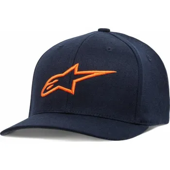 Pokrývka hlavy Alpinestars ČEPICE ALPINESTARS AGELESS CURVE, Navy Orange Velikost: S/M