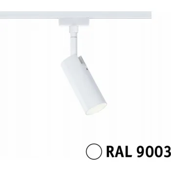 Bodové svítidlo Paulmann Dráhový reflektor URail TUBO LED 3-STUPŇOVÝ DIM 4W 150lm 3000K 230V bílá RAL9003 / kov