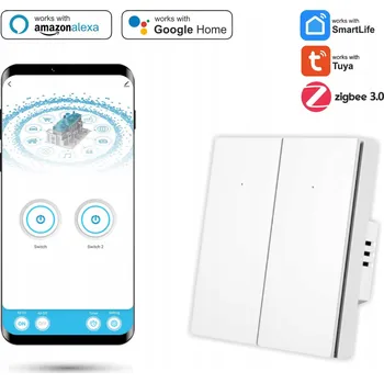 vypínač Přepínač Automat-on ZigBee nástěnný vypínač