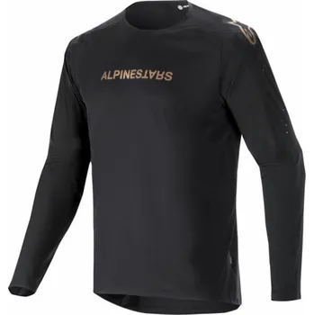 Cyklistické oblečení Alpinestars ALPINESTARS A-ARIA POLARTEC SWITCH LS JERSEY, Černá Velikost: XXL
