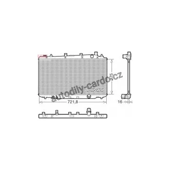 Chladič motoru Chladič motoru DENSO (DE DRM33043)