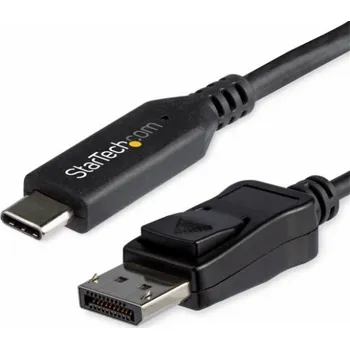 Datový kabel StarTech kabel USB-C – 1,8 m černý (CDP2DP146B)