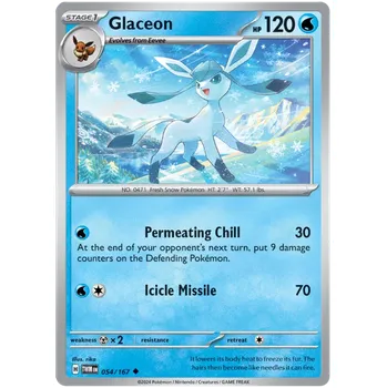 Karetní hra Pokémon TCG Glaceon 054/167