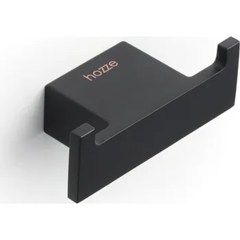 Věšák Háček na hmoždinky Hozze černý