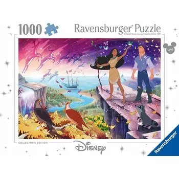 Puzzle Ravensburger Puzzle 1 dílek RAVENSBURGER 1000 dílků Disney Classics Pocahontas