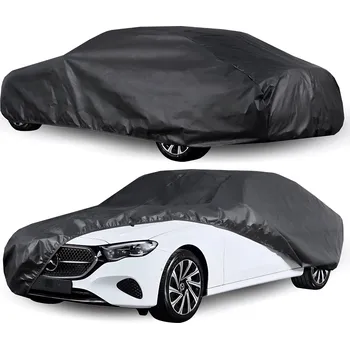 Plachta na motorové vozidlo Potah na auto Krycí Plachta auto Sedan M2 430-455 cm classic, černý