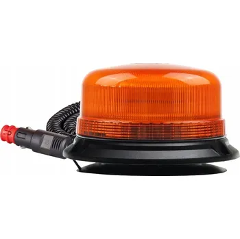 Maják Výstražná lampa MAJÁK 36LED magnet 12/24V blikající