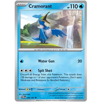 Sběratelská karetní hra Pokémon TCG Cramorant 058/167