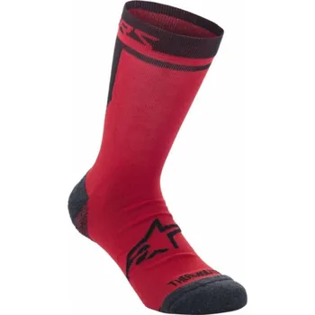 Autodíl Alpinestars ALPINESTARS WINTER THERM SOCKS 17, červeno černé Velikost: M