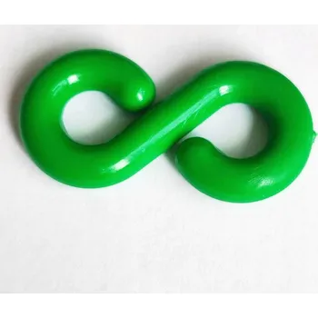 Řetěz na kolo Spojka, spojovací článek S pro řetěz - zelená