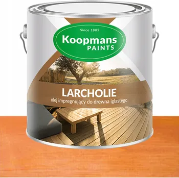 Olej na dřevo Koopmans LARCHOLIE olej na terasu a jehličnaté dřevo MED MANUKA 5L