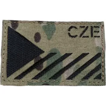 Nášivka Nášivka Laser Cut - Česká vlajka 8x5cm (CZE) - Multicam