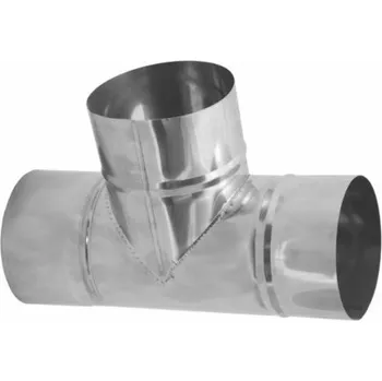 Komín MK Komínové systémy PR T-kus TRSZI 90 180 - KOMÍNY-MK-2TRSZI90180