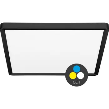 Stropní svítidlo Ecolite 32 W LED 40 cm černé, 3000 K