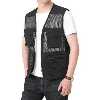 Pánská softshellová bunda Pánská vesta DIMU270 Barva: Černá, Velikost: 3XL