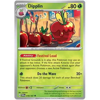 Karetní hra Pokémon TCG Dipplin 018/167