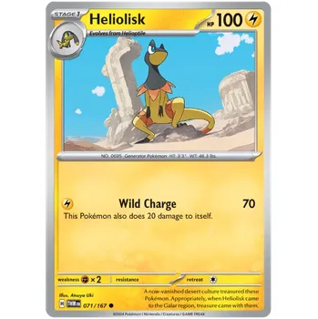 Karetní hra Pokémon TCG Heliolisk 071/167 - Reverse Holo