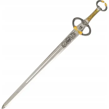 Replika zbraně Nádherný gravírovaný keltský meč 3512