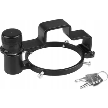 Palivová nádrž Zabezpečení hrdla palivové nádrže FI 60mm na plochý klíč, zámek, černé