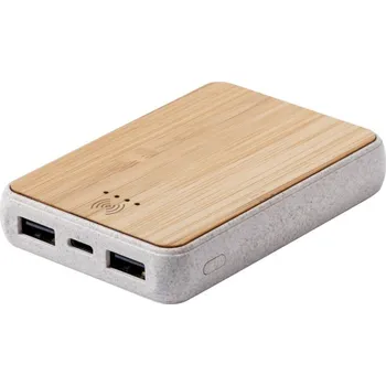 Powerbanka Reklamní Gorix USB power banka, béžová