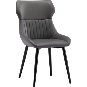 Jídelní židle Jídelní židle, tmavě šedá/černá, SAGARA