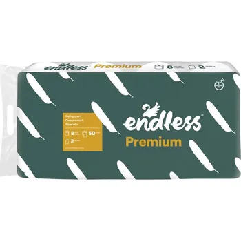 Toaletní papír Endless Premium, Toaletní papír 2 vrstvý, 50m/rolka, 8ks v balení