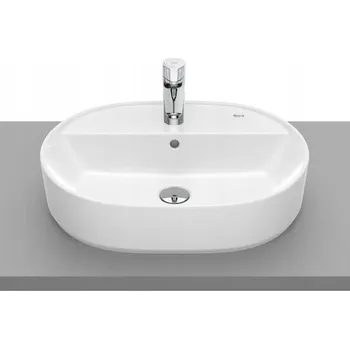 Umyvadlo Umyvadlo na desku oválné Roca Gap 55 cm bílé