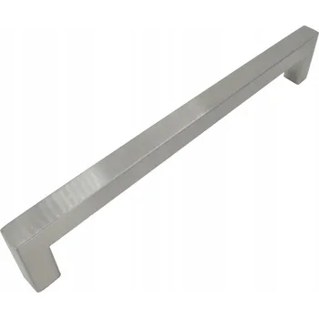 Nábytkové kování Nábytková úchytka klasická 192 mm stříbrná Kovová úchytka na skříňku zásuvky