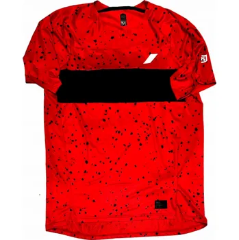 Pánské tričko 100% Pánské tričko 100% CELIUM LE Jersey krátký rukáv Tmavě červená vel. M (NOVINKA 2023)